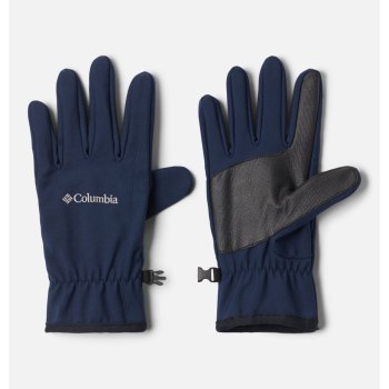 Columbia Ascender Softshell, Guantes Azul Marino Para Hombre | 574320-OWI